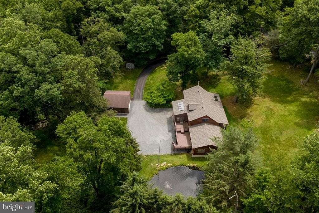 10 Acres of Land with Home for Sale in Riegelsville, Pennsylvania