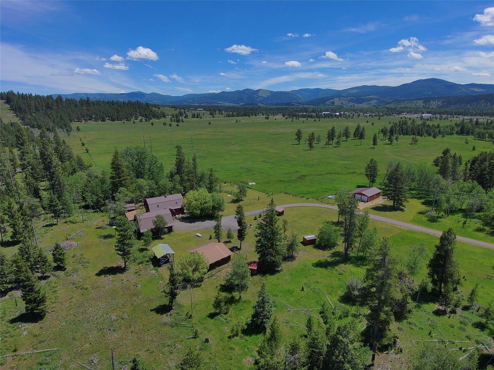 15.2 Acres of Land with Home for Sale in Lincoln, Montana