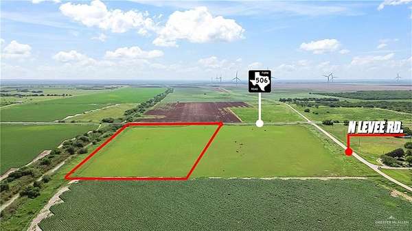10.5 Acres of Land for Sale in Santa Rosa, Texas