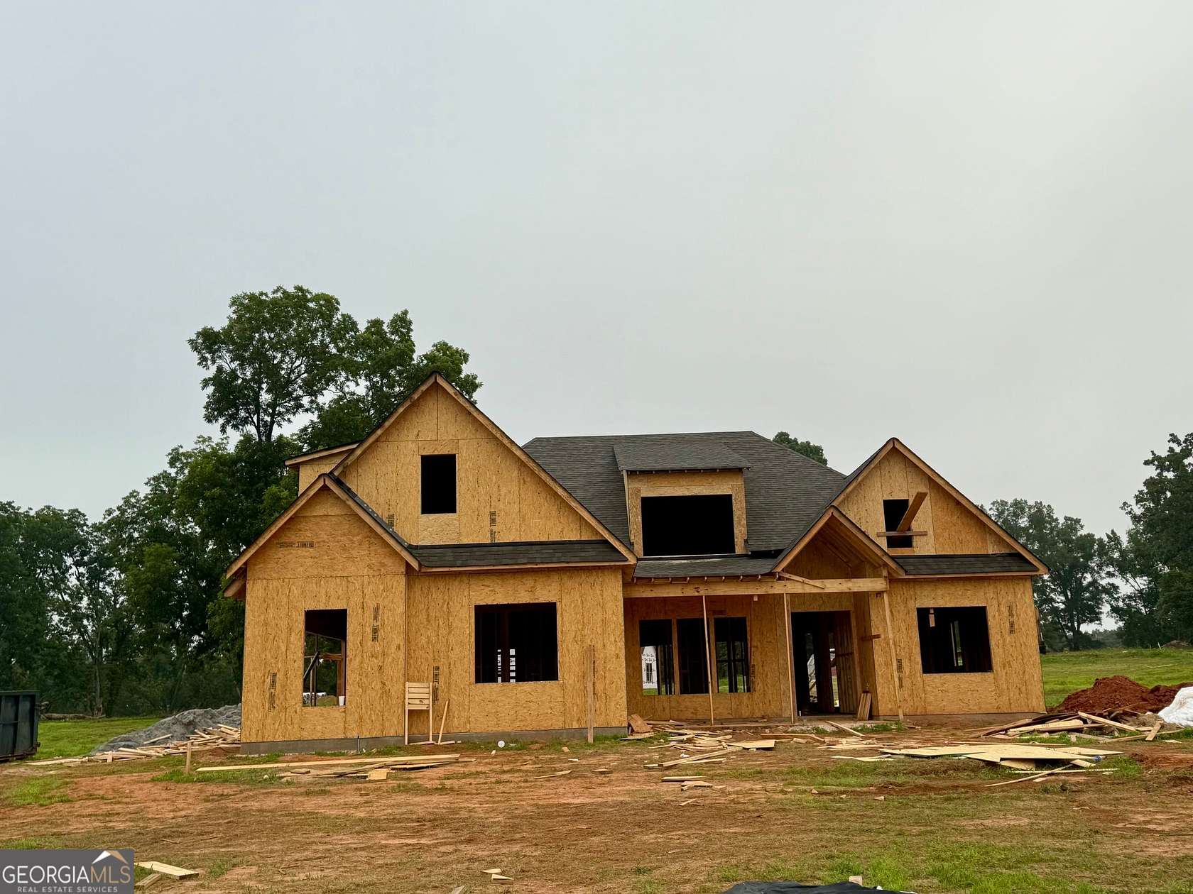 2.16 Acres of Land with Home for Sale in Sharpsburg, Georgia