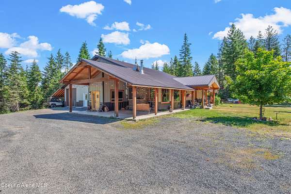 20 Acres of Recreational Land with Home for Sale in St. Maries, Idaho
