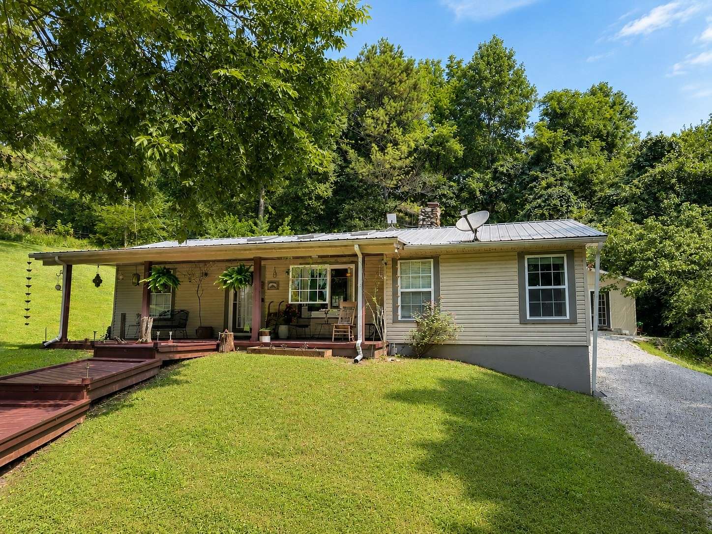 8.13 Acres of Land with Home for Sale in Pulaski, Tennessee