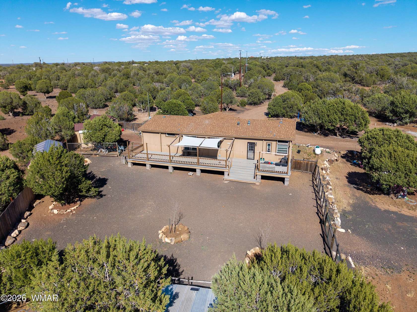 10 Acres of Land with Home for Sale in Show Low, Arizona