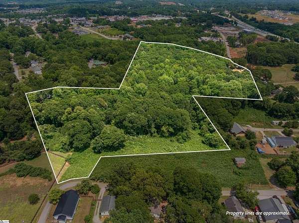 15.8 Acres of Land for Sale in Boiling Springs, South Carolina