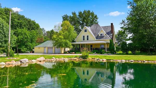 5.7 Acres of Land with Home for Sale in Angola, Indiana