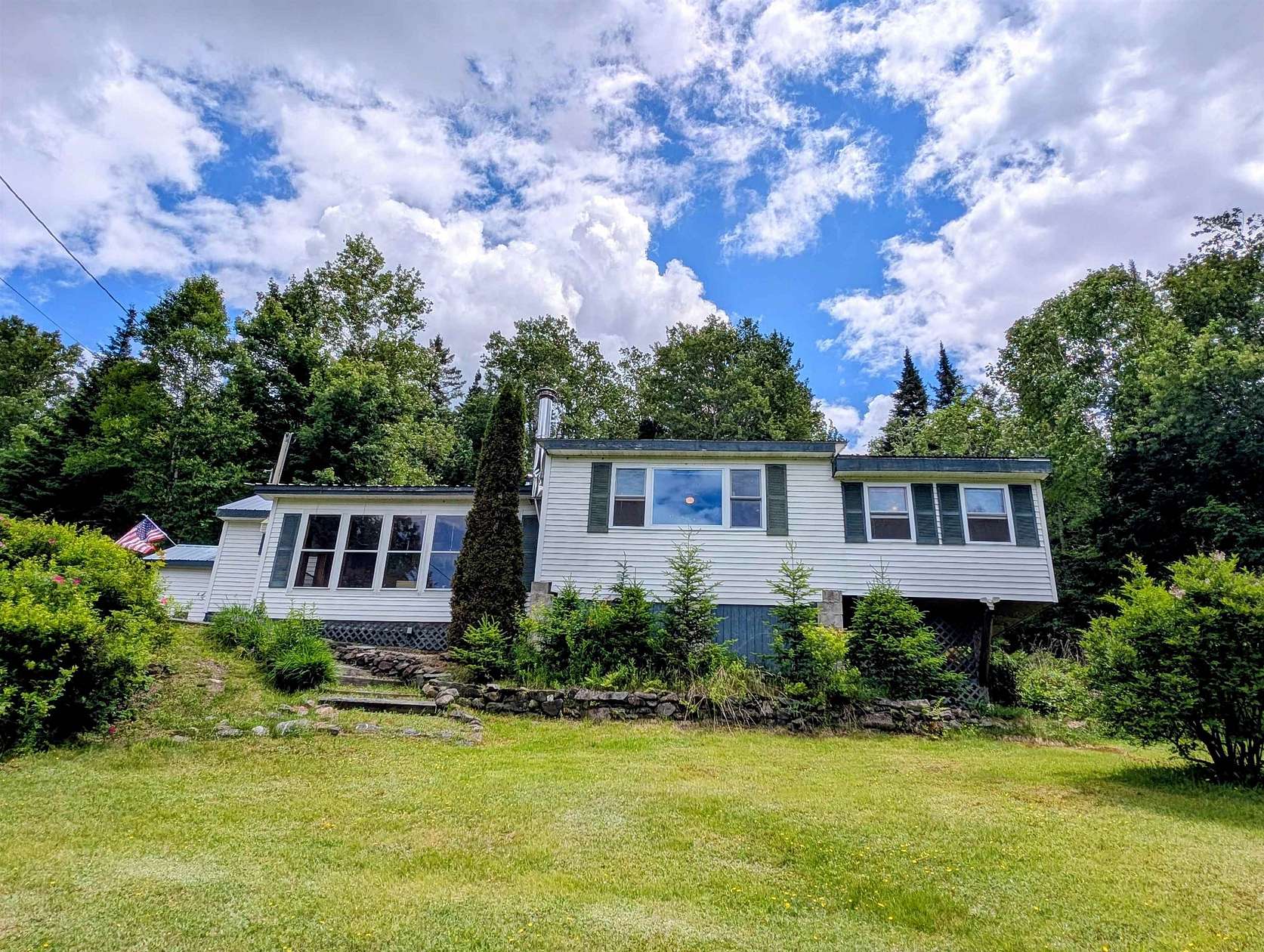 5 Acres of Land with Home for Sale in Stewartstown, New Hampshire