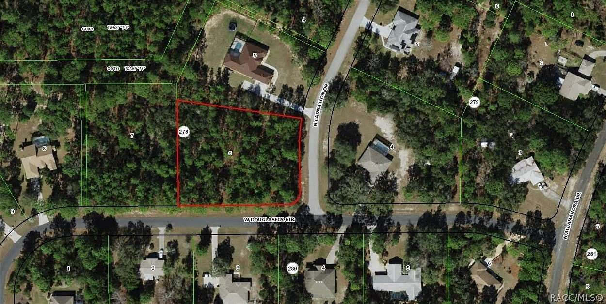 1.13 Acres of Land for Sale in Beverly Hills, Florida