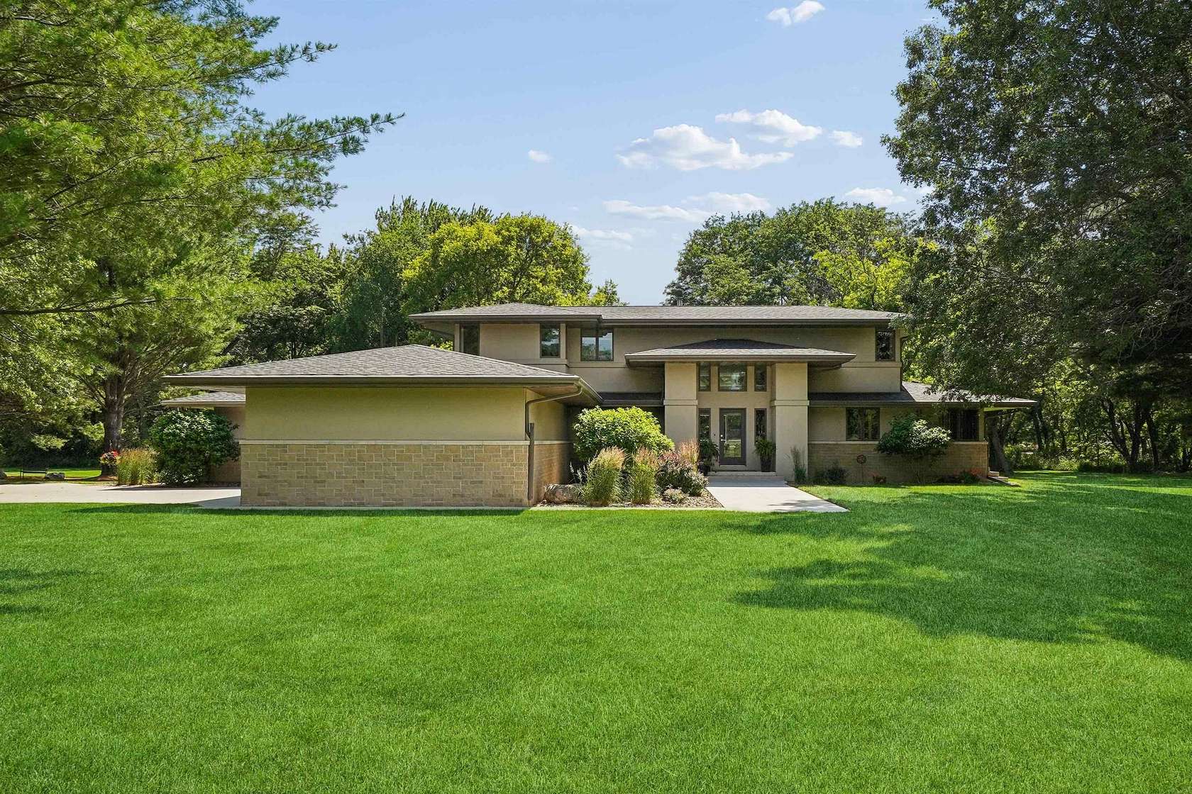 3.77 Acres of Land with Home for Sale in Cedar Falls, Iowa