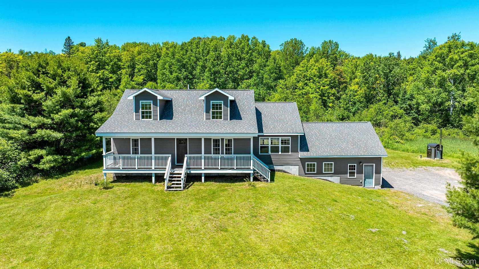 6.46 Acres of Land with Home for Sale in Chassell, Michigan