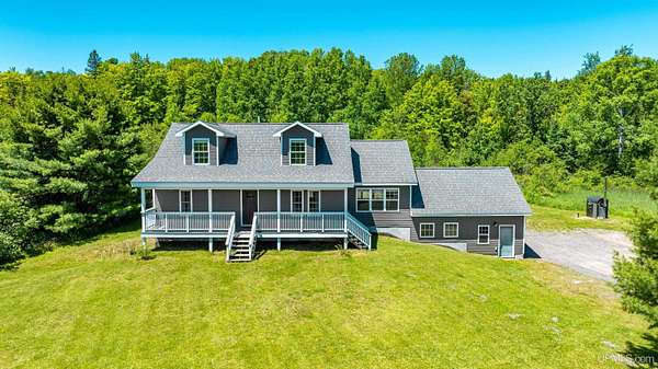 6.46 Acres of Land with Home for Sale in Chassell, Michigan