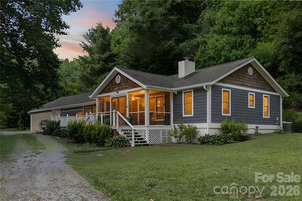 4.4 Acres of Land with Home for Sale in Saluda, North Carolina