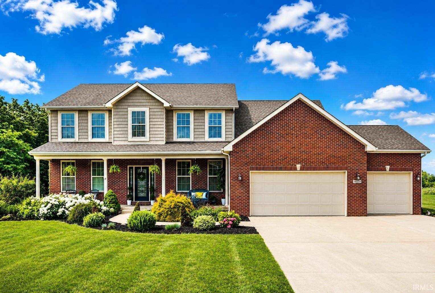 3.3 Acres of Land with Home for Sale in Battle Ground, Indiana