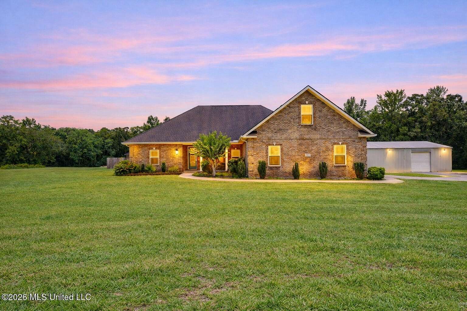 9 Acres of Land with Home for Sale in Lucedale, Mississippi