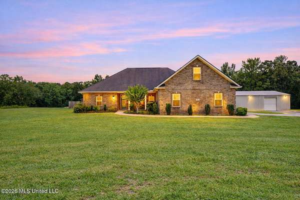 9 Acres of Land with Home for Sale in Lucedale, Mississippi