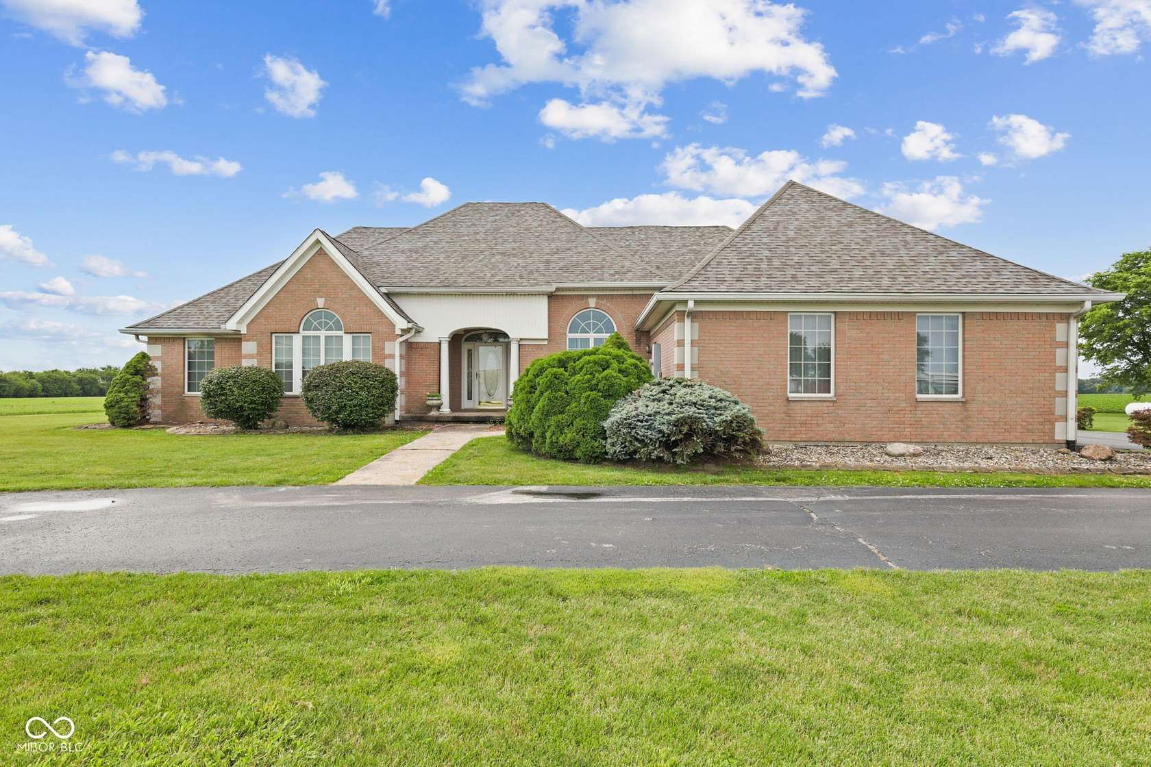 1.5 Acres of Land with Home for Sale in Shelbyville, Indiana