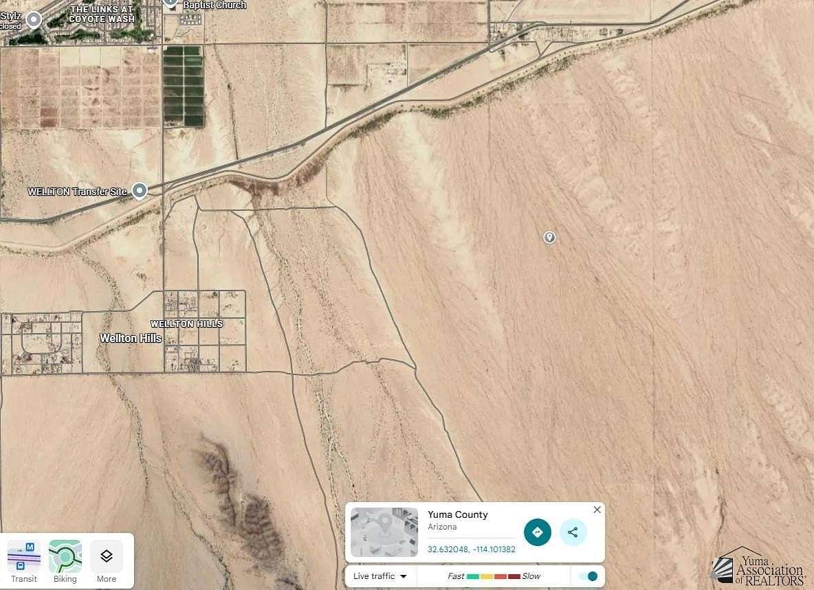 Residential Land for Sale in Wellton, Arizona