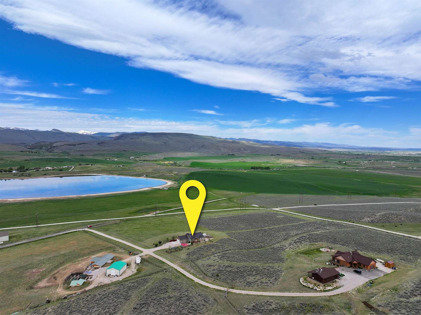 12 Acres of Land with Home for Sale in Lander, Wyoming