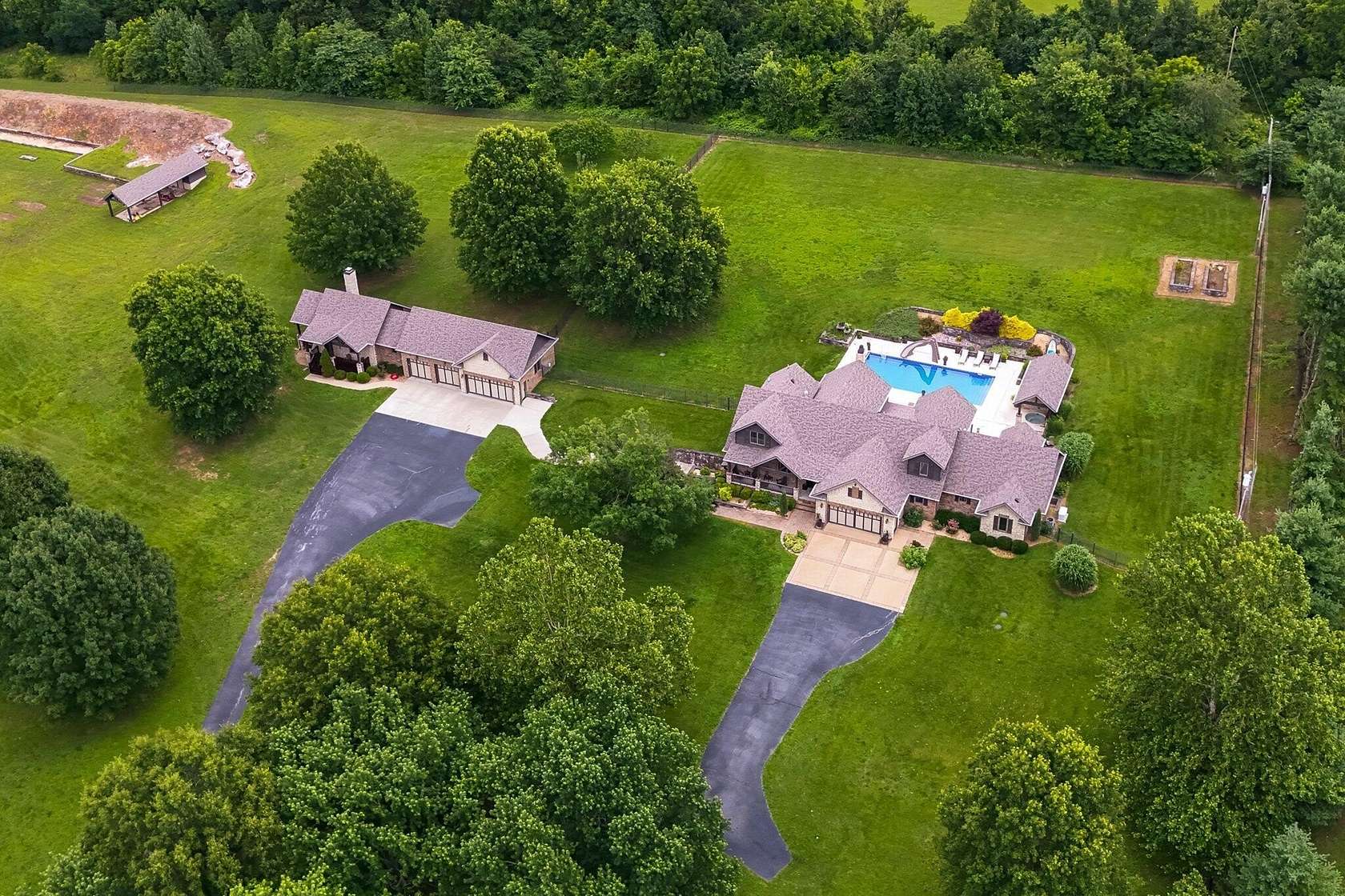10.2 Acres of Land with Home for Sale in Republic, Missouri
