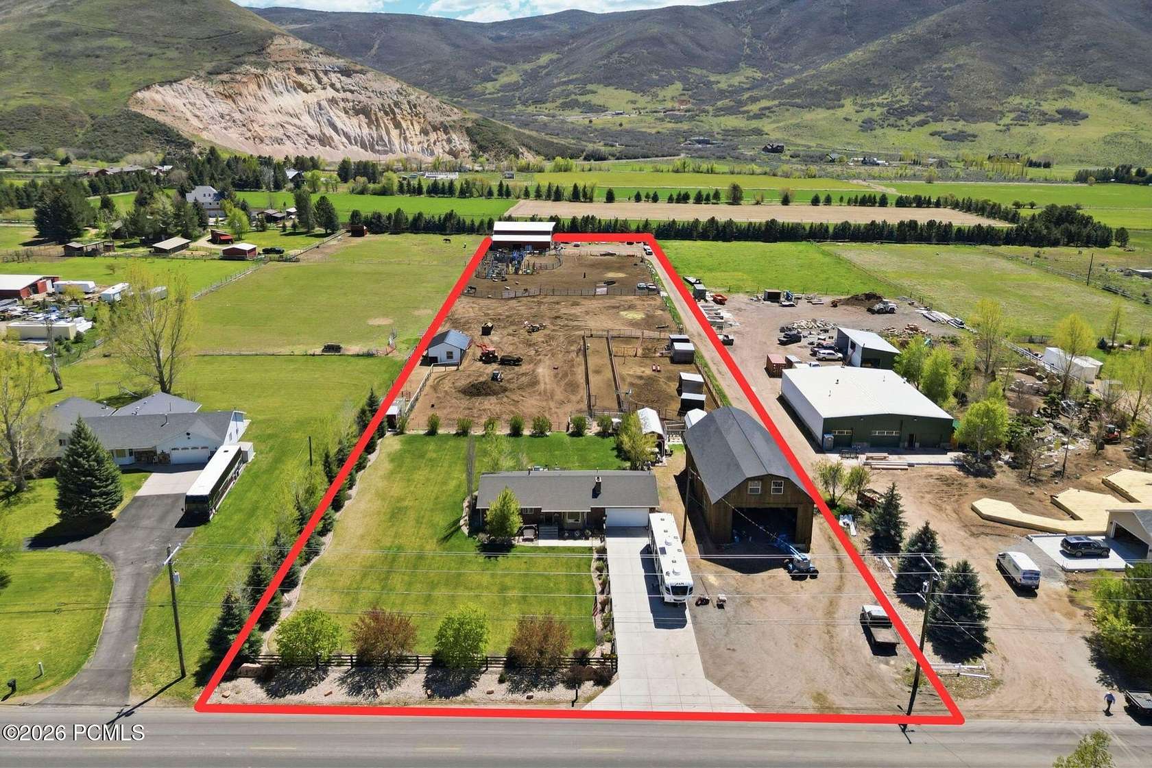 3.73 Acres of Land with Home for Sale in Daniel, Utah