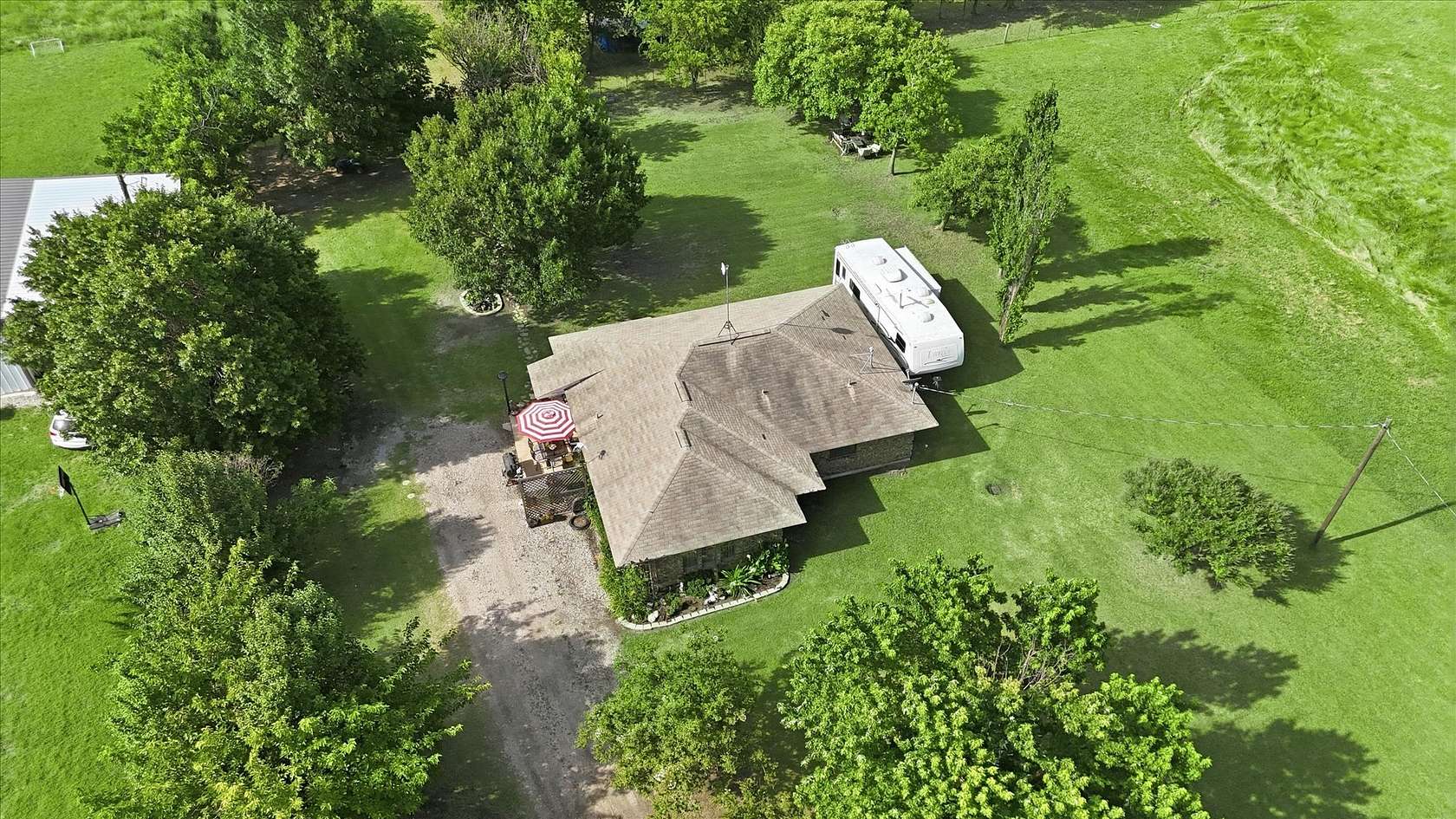 5 Acres of Land with Home for Sale in Weatherford, Texas