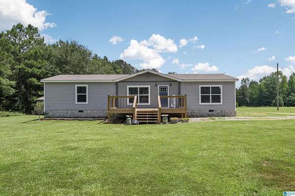 24.7 Acres of Land with Home for Sale in Piedmont, Alabama