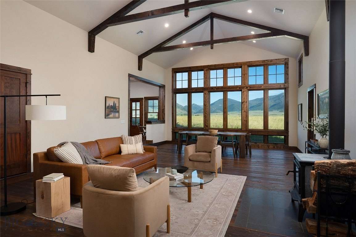 30.2 Acres of Land with Home for Sale in Livingston, Montana