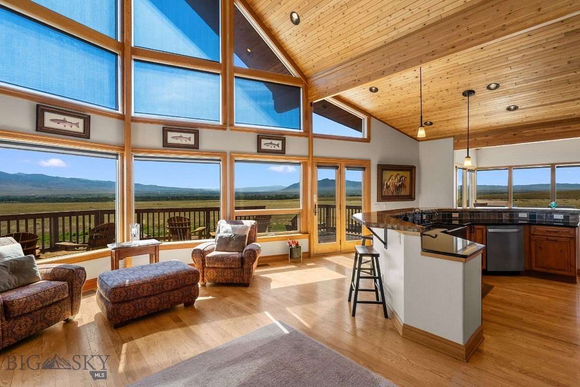 20.1 Acres of Recreational Land with Home for Sale in Twin Bridges, Montana
