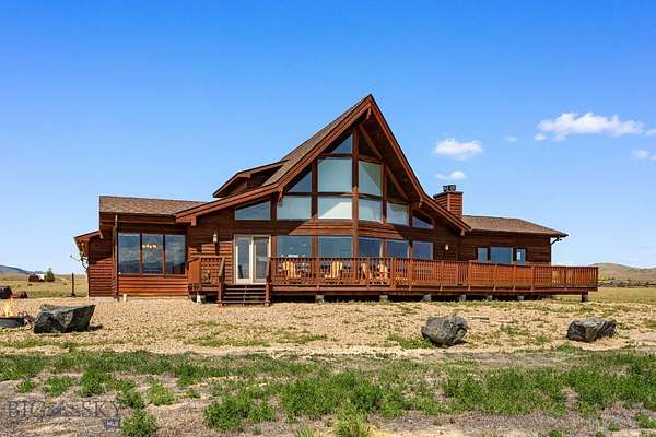 20.1 Acres of Recreational Land with Home for Sale in Twin Bridges, Montana