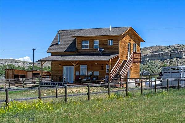 9 Acres of Land with Home for Sale in Three Forks, Montana