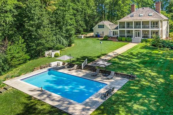 5.46 Acres of Land with Home for Sale in Weems, Virginia