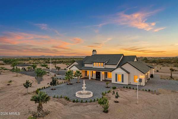 10 Acres of Land with Home for Sale in Maricopa, Arizona