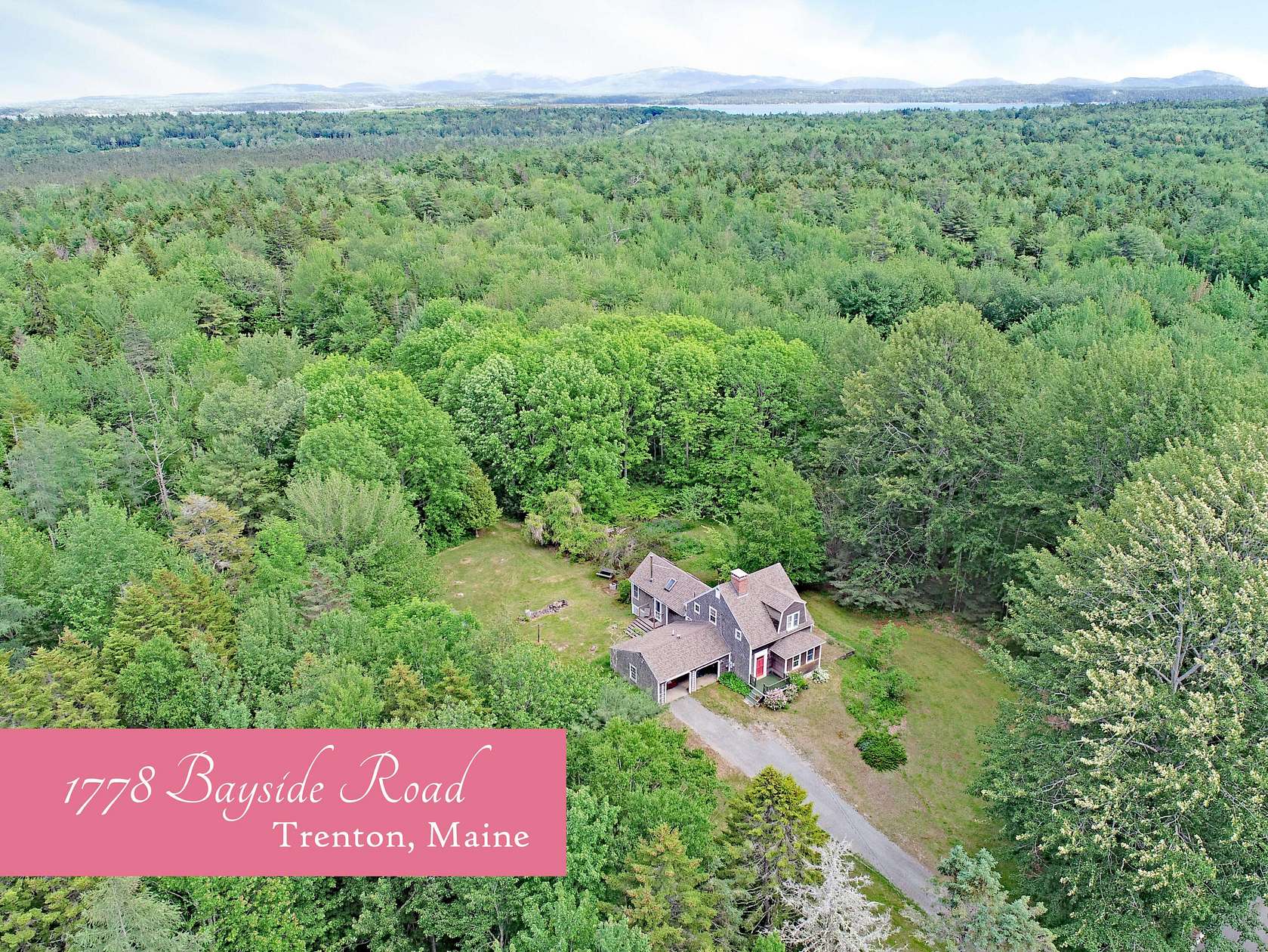 5.83 Acres of Land with Home for Sale in Trenton, Maine