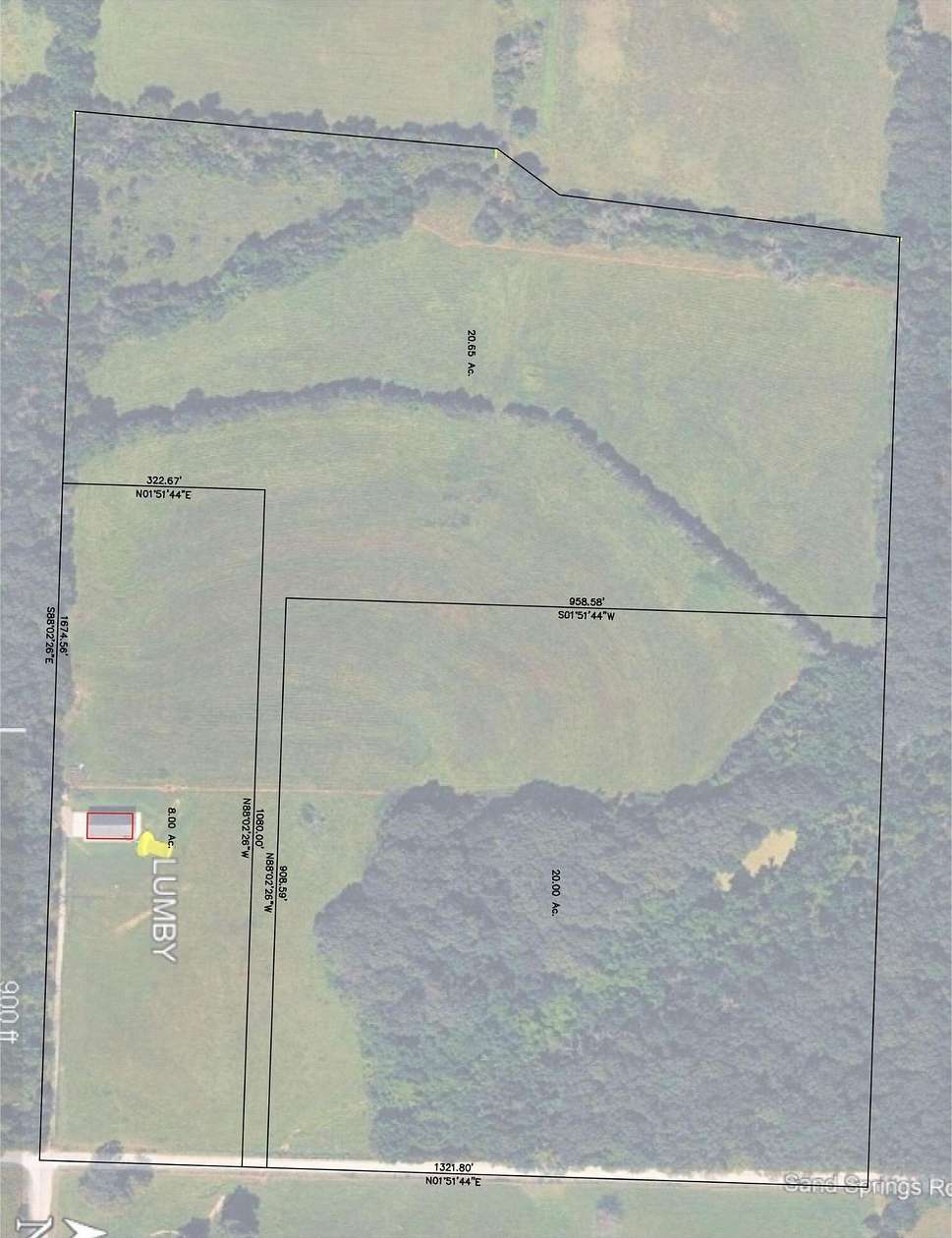 20.7 Acres of Recreational & Residential Land for Sale in Marshfield, Missouri
