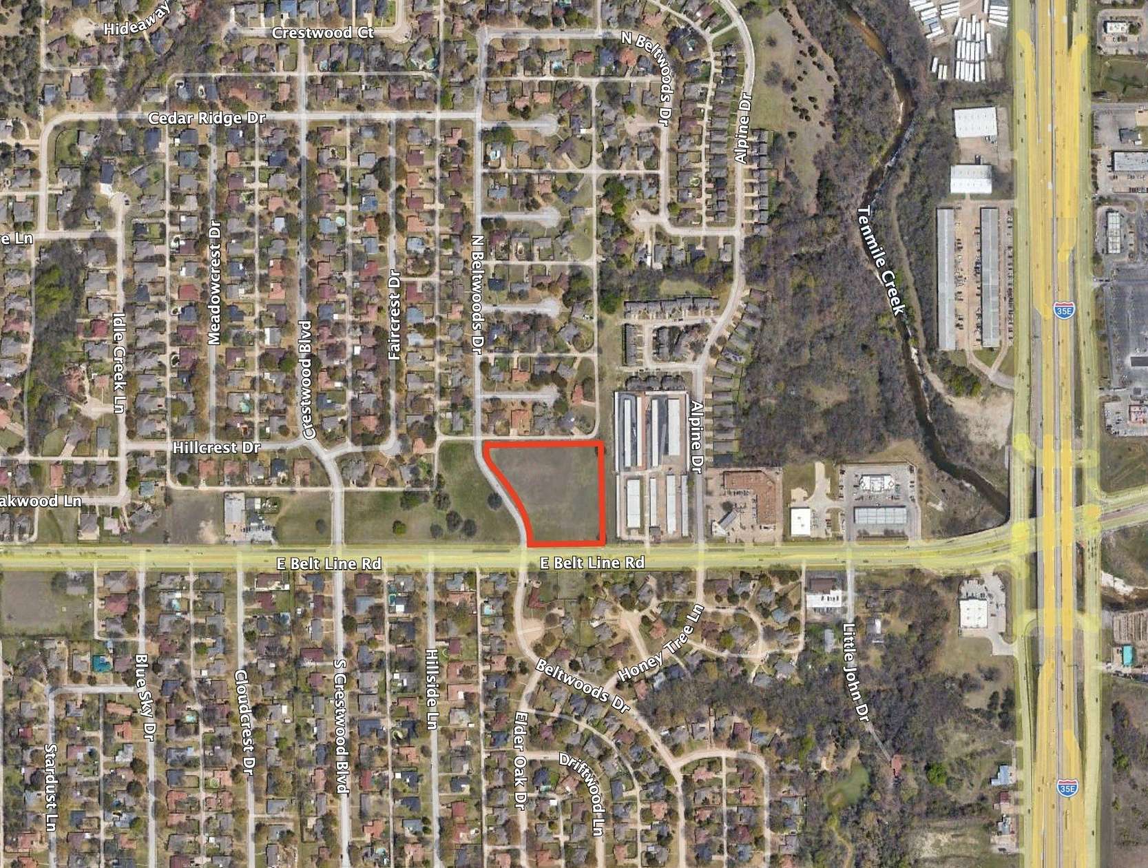 3 Acres of Commercial Land for Sale in DeSoto, Texas