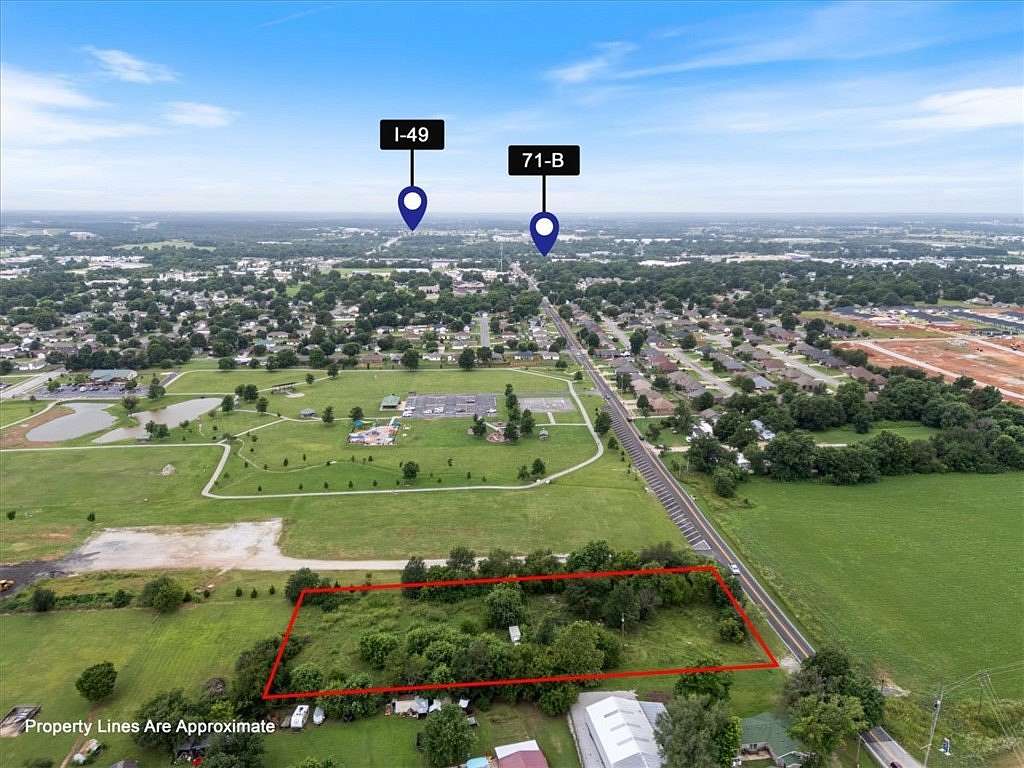 2 Acres of Mixed-Use Land for Sale in Lowell, Arkansas
