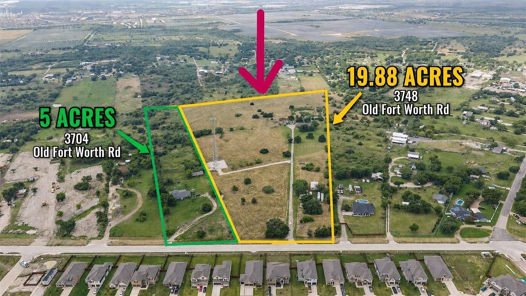 19.9 Acres of Improved Mixed-Use Land for Sale in Midlothian, Texas