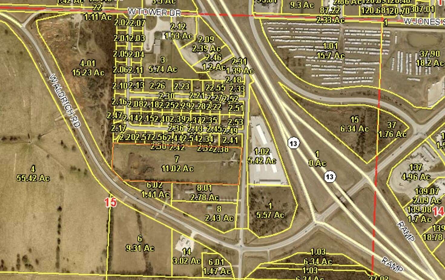11 Acres of Improved Mixed-Use Land for Sale in Bolivar, Missouri