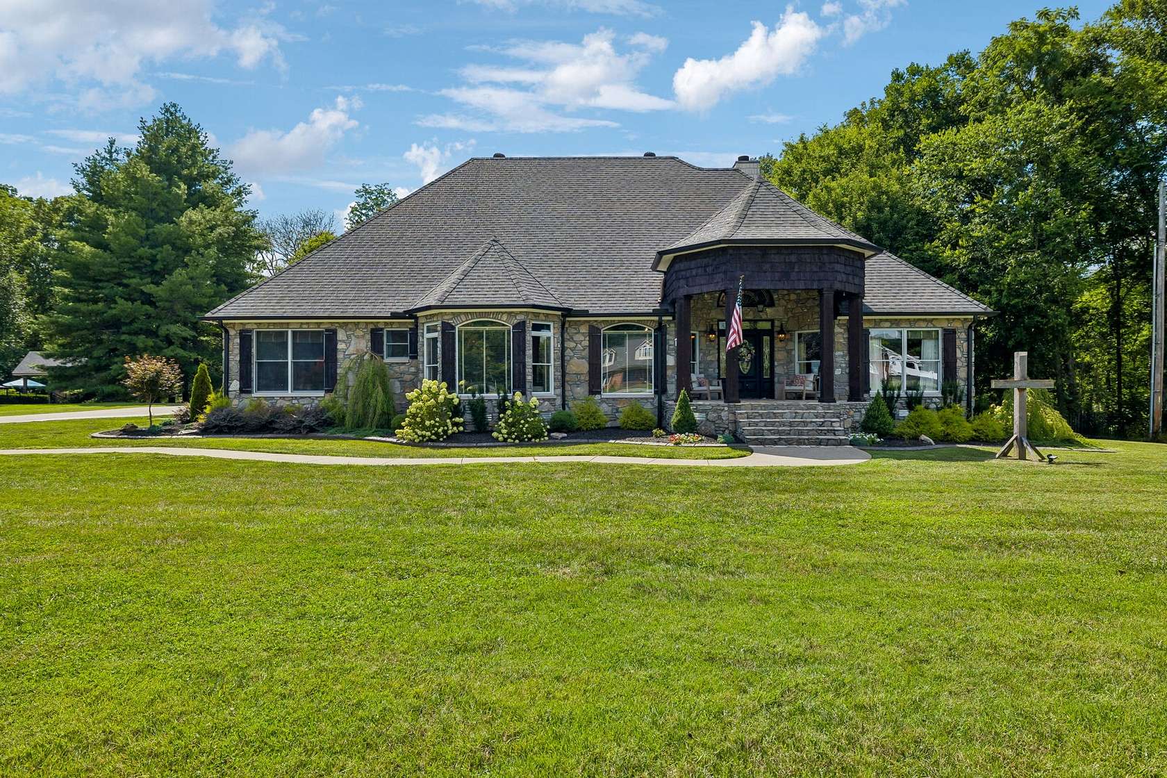 1.84 Acres of Land with Home for Sale in Brush Creek, Tennessee