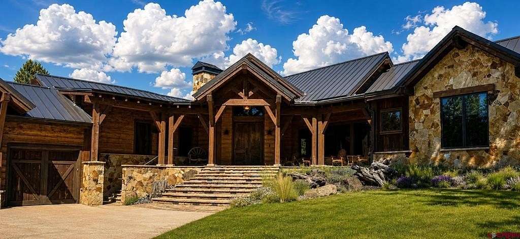 36.2 Acres of Recreational Land with Home for Sale in Pagosa Springs, Colorado