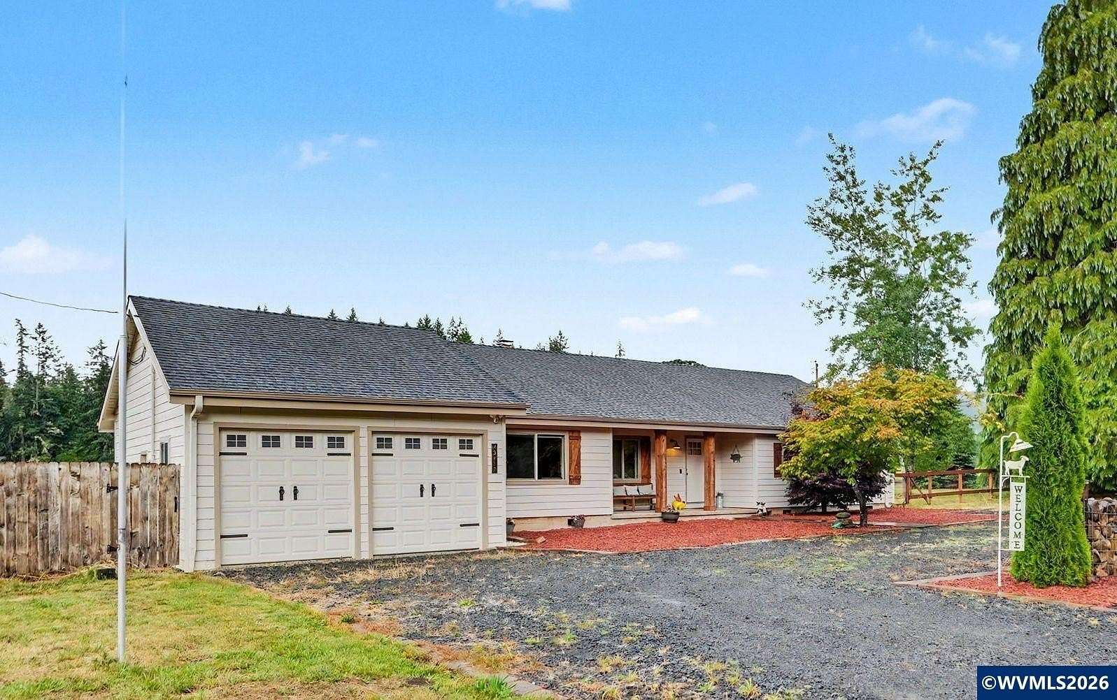 32.3 Acres of Agricultural Land with Home for Sale in Scio, Oregon