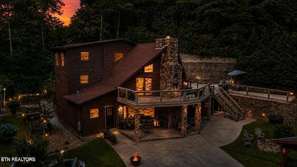 32.9 Acres of Recreational Land with Home for Sale in Heiskell, Tennessee