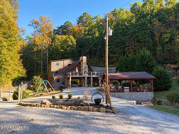 32.9 Acres of Recreational Land with Home for Sale in Heiskell, Tennessee