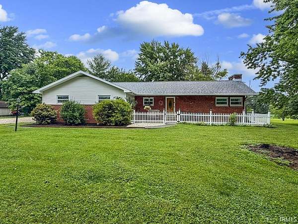2 Acres of Land with Home for Sale in Oakland City, Indiana