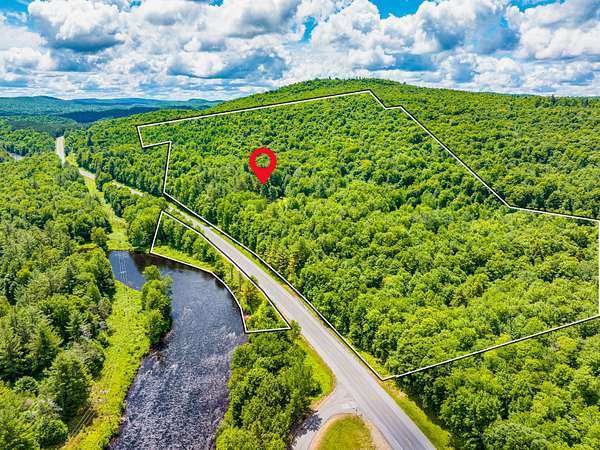 70 Acres of Recreational Land with Home for Sale in Star Lake, New York