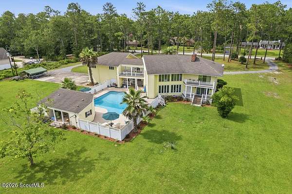 7.47 Acres of Land with Home for Sale in Jesup, Georgia