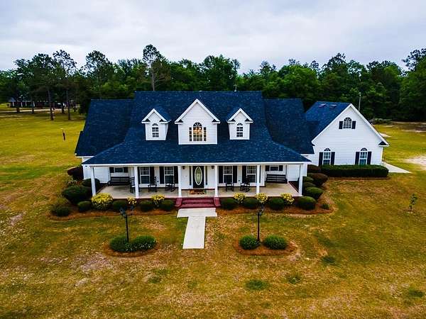 5 Acres of Land with Home for Sale in Lakeland, Georgia