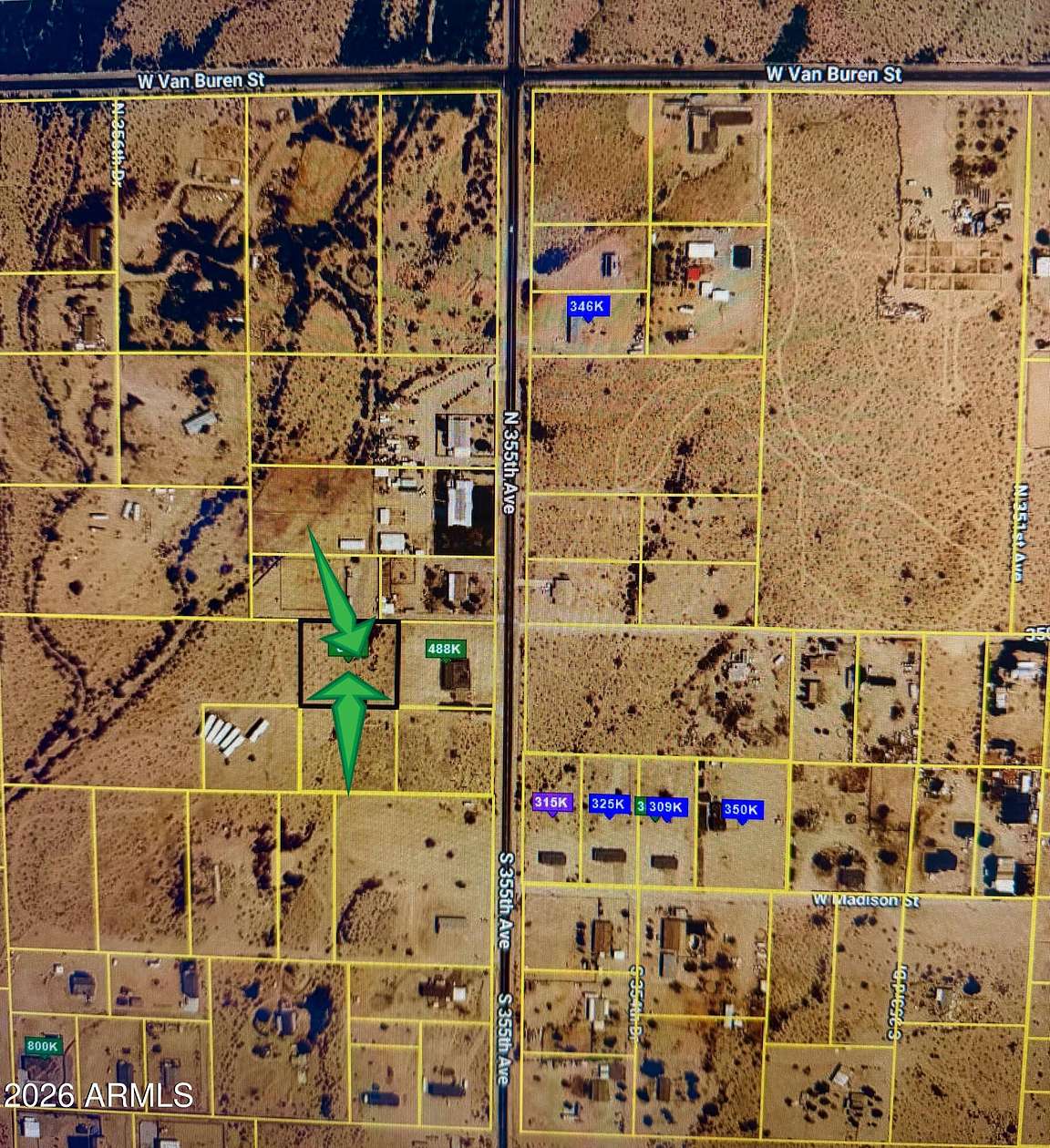 1.25 Acres of Residential Land for Sale in Tonopah, Arizona