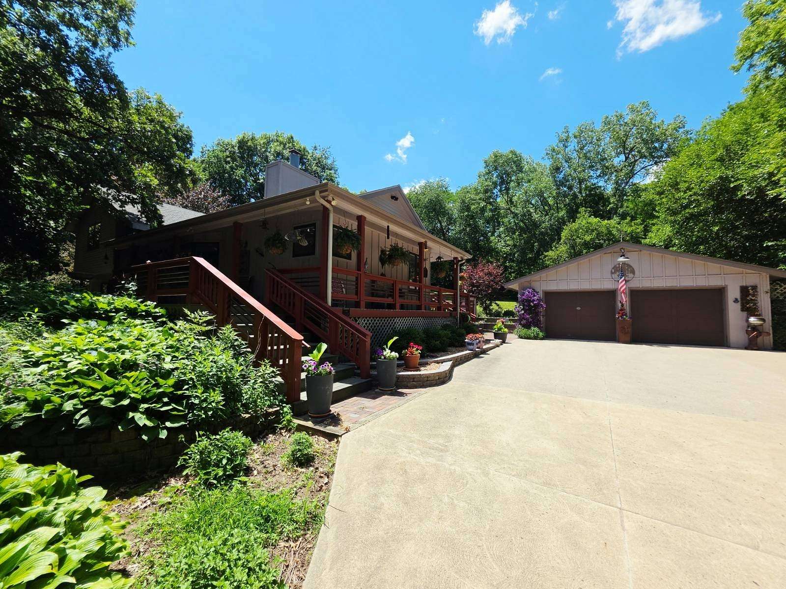7.89 Acres of Land with Home for Sale in Bondurant, Iowa