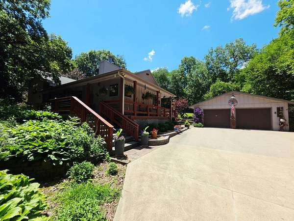 7.89 Acres of Land with Home for Sale in Bondurant, Iowa