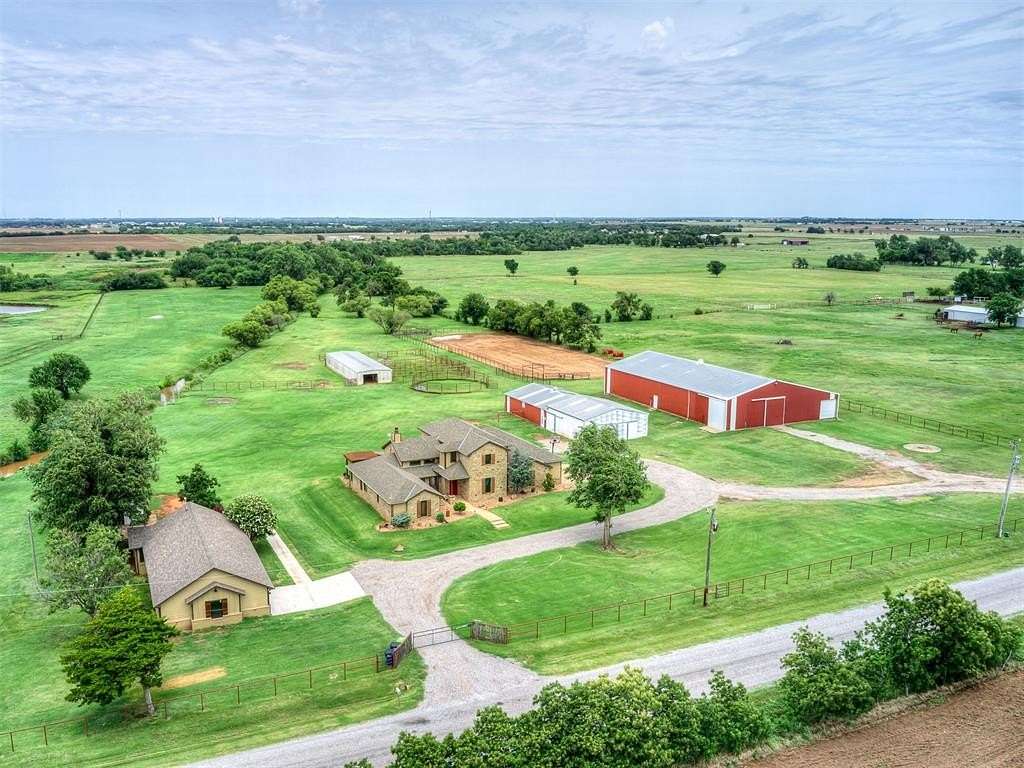 20 Acres of Agricultural Land with Home for Sale in El Reno, Oklahoma